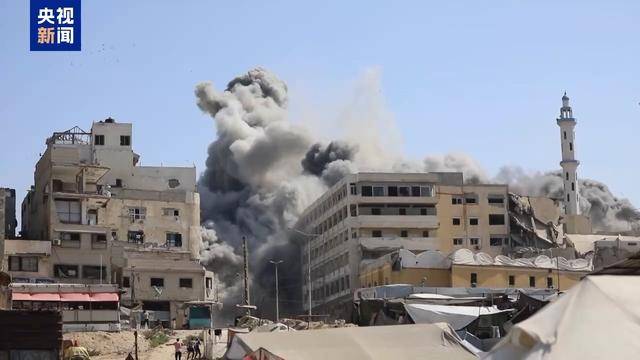 法国强烈谴责以色列攻入加沙城