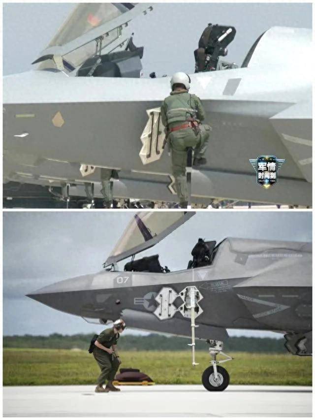央视曝光！歼-35A改用内置登机梯，和F-35的一模一样？