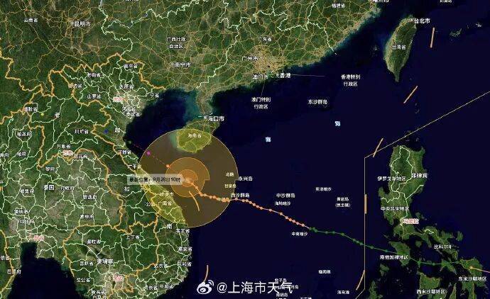 注意:上海又要“下开水”!明后天降水更明显,气温跌破30℃;台风“博罗依”逼近海南