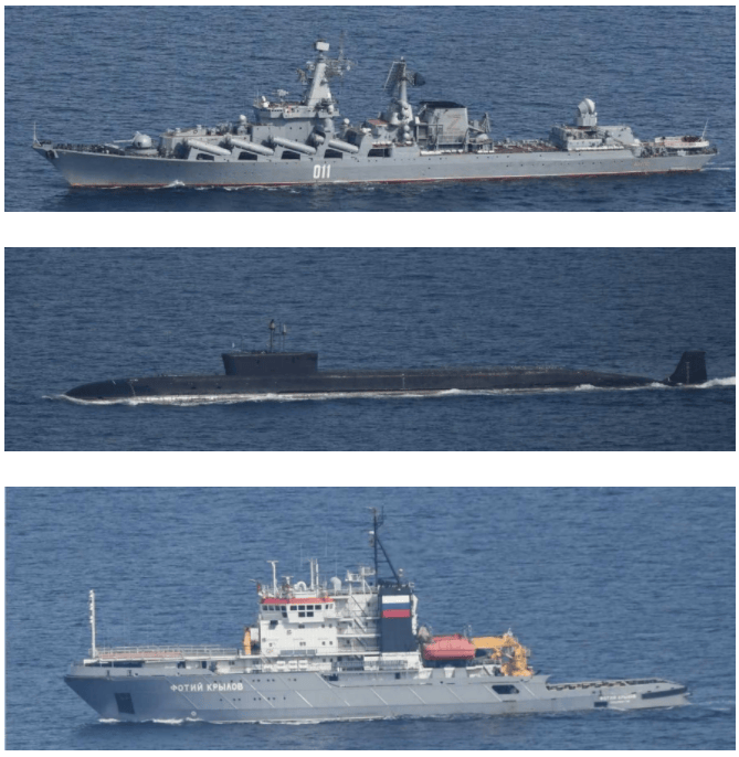 日本在宗谷海峡，探测到一艘核潜艇